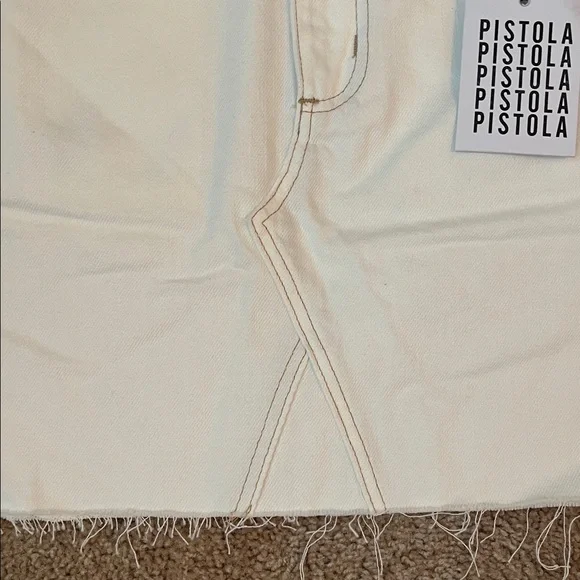 NWT Pistola Raw Hem Mini Skirt - Picture 3 of 8